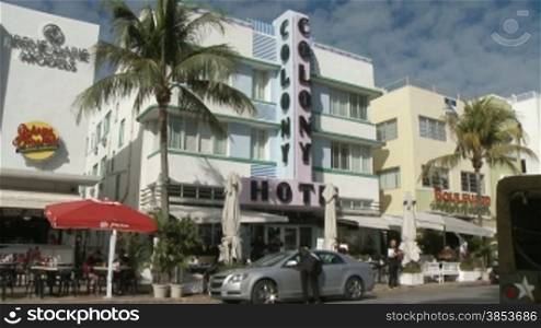 Hotels und Restaurants in Miamis South Beach - Hotels and restaurants on South Beach