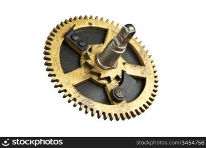 hour gear isolated on white background