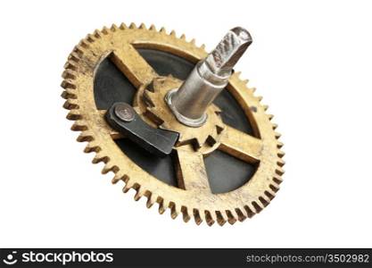hour gear isolated on white background