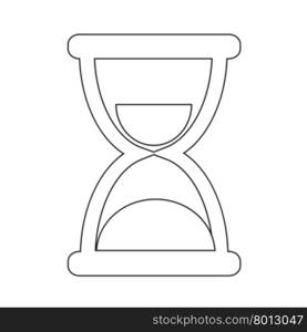 Hourglass Icon Illustration design