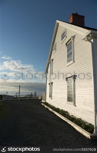 House at the coast, Crow Head, Twillingate, North Twillingate Island, Newfoundland And Labrador, Canada
