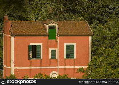 House at the hillside, Salerno, Campania, Italy