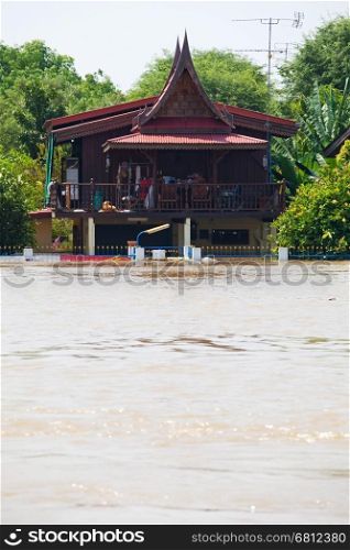 house flood in Thailand