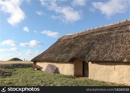 House from Bronze age period in Borum Eshoj, Denmark