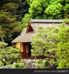 House in a garden, Katsura Imperial Villa, Kyoto, Japan