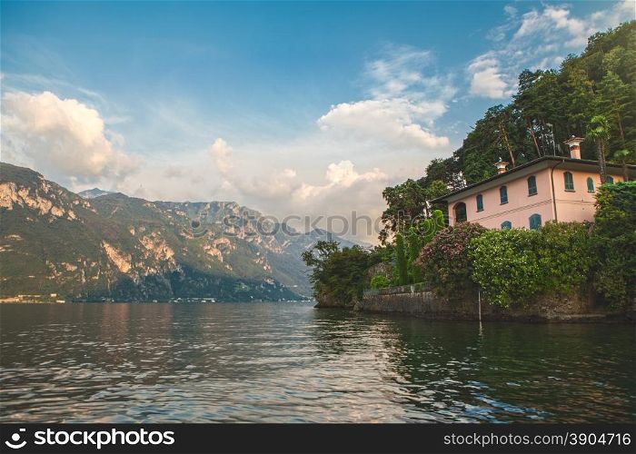 House in Belaggio on Como lake, Italy