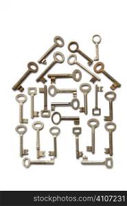 House Made From Keys