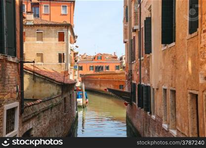 House on a canal in Venice, Italy