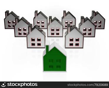 House Symbols Meaning Real Estate Or Buildings For Sale