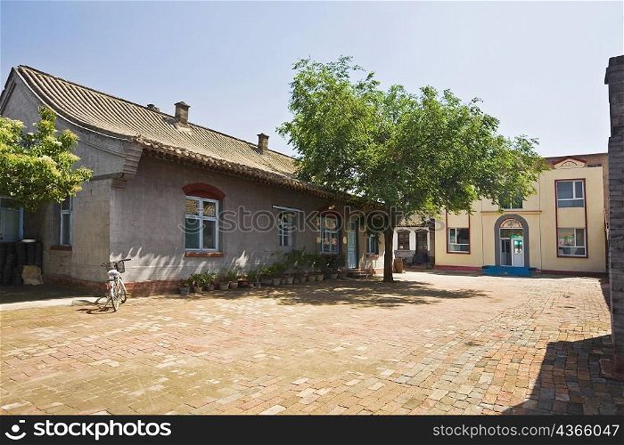 Houses in a town, HohHot, Inner Mongolia, China