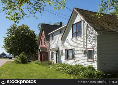 Houses in town, Victoria, Prince Edward Island, Canada