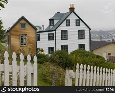 Houses in Trinity, Bonavista Peninsula, Newfoundland And Labrador, Canada
