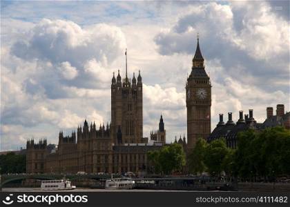 Houses of Westminster and Big Ben, London
