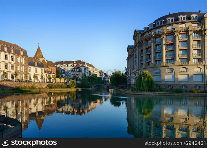 Houses on the river il in Strasbourg