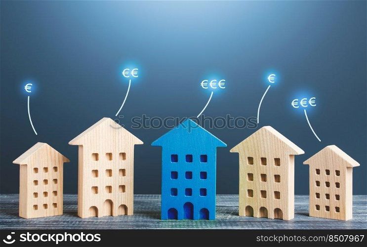 Housing prices in the real estate market. How to choose the right apartment to buy or rent and not overpay. Smart houses and innovations. Wealth class. Revision of prices. Property valuation.
