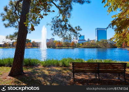 Houston Hermann park conservancy Mcgovern lake in Texas