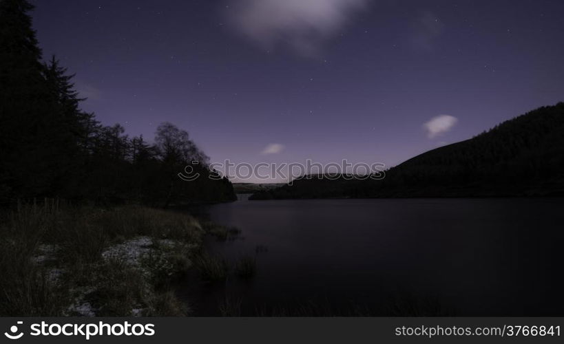 Howden Reservoir in the Upper Derwent Valley within the Peak District