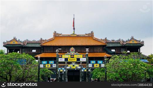 Hue - Forbidden City entrance gate