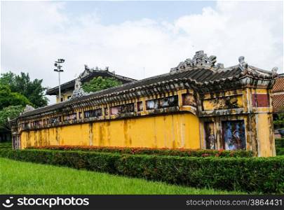 Hue - Forbidden City entrance gate