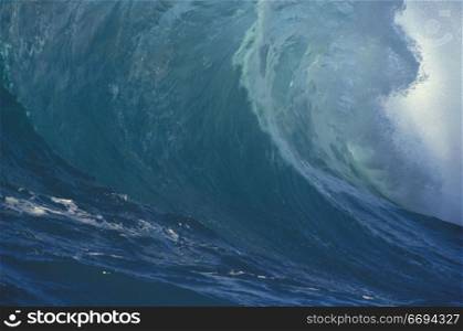 Huge Cresting Wave
