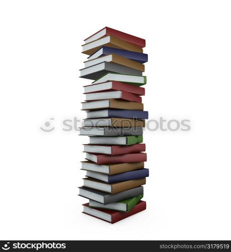 Huge stack of books