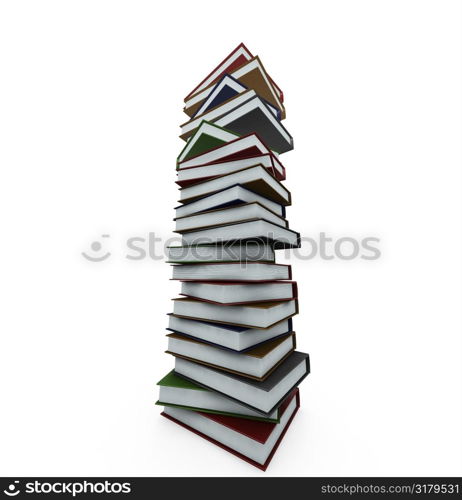 Huge stack of books