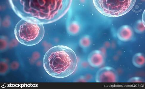 Human cell or embryonic stem cell scientific background