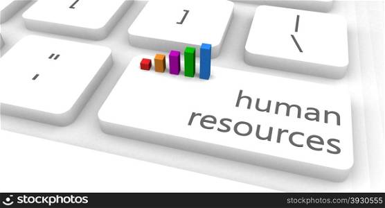 Human Resources as a Fast and Easy Website Concept. Human Resources