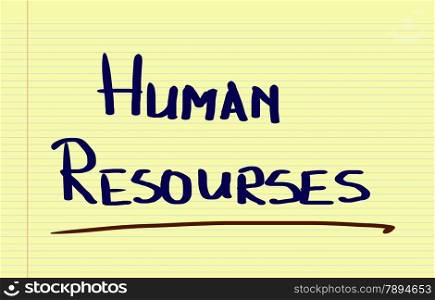 Human Resources Concept