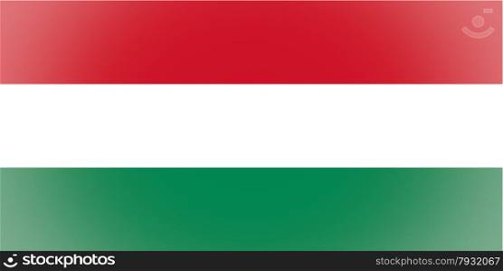 Hungary flag vignetted. Vignetted Hungarian flag of Hungary