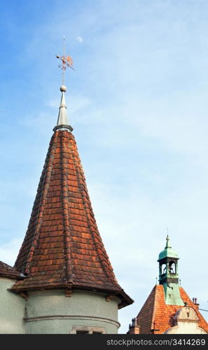 Hunting castle of Count Schonborn in Carpaty (in the past - Beregvar) Village (Zakarpattja Region, Ukraine). Built in 1890.