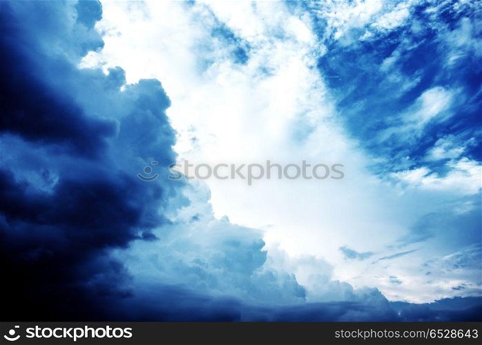 Hurricane sky storm weather. Clouds atmosphere background. Hurricane sky storm weather. Hurricane sky storm weather