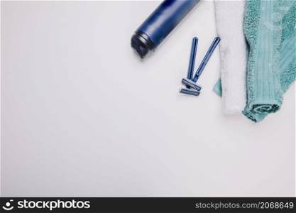 hygiene composition with towel space