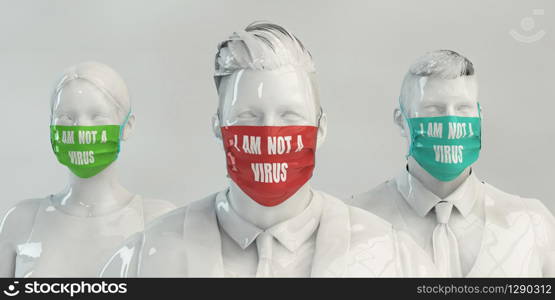 I Am Not a Virus Fighting Against Racism. I Am Not a Virus