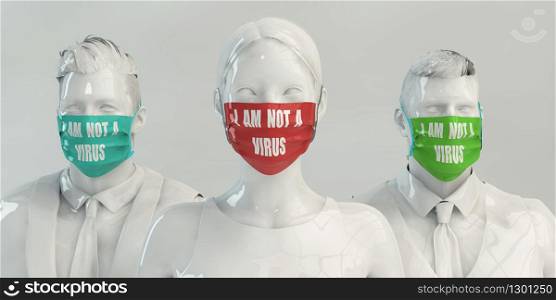 I Am Not a Virus Fighting Against Racism. I Am Not a Virus