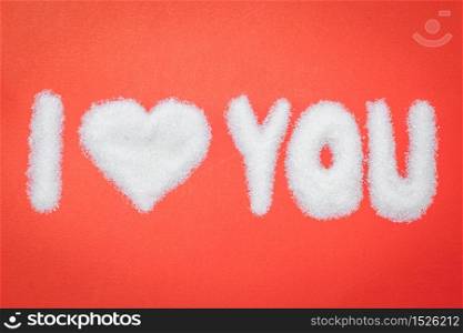 I Love You from sugar, Valentine?s day