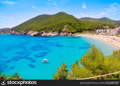 Ibiza Cala de Sant Vicent caleta de san vicente beach turquoise water