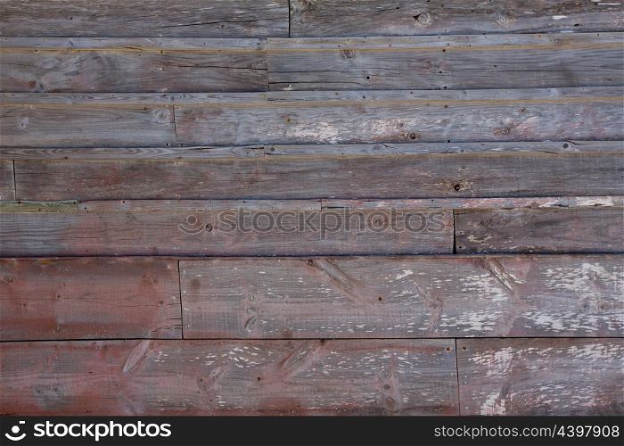 Ibiza formentera aged weathered wooden walls in Mediterranean