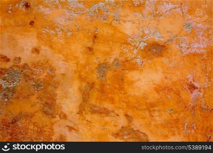 Ibiza grunge orange facade texture cement background