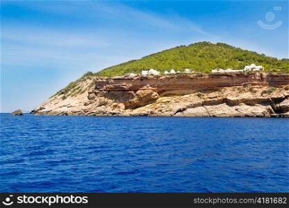 Ibiza Sa Talaia coast in Balearic islands Cala d Hort