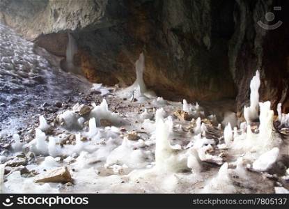 Ice cave in Durmitor, Montenegro