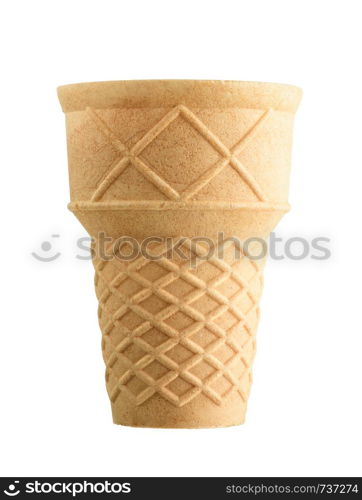 ice cream cone isolated on white background