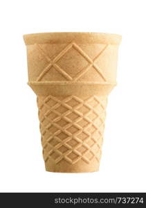ice cream cone isolated on white background