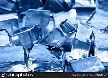 Ice cubes, may be used as background