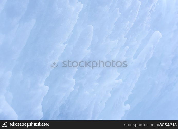 Ice floes and snow texture - Winter image with a bunch of ice floes covered by a layer of snow. Snow close-up texture, just great as a winter background.