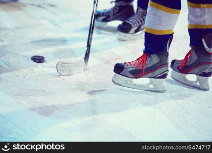 ice hockey sport players comptetition concpet. ice hockey sport players