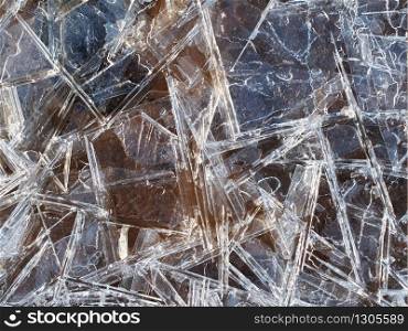 ice in fractures. background