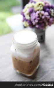 ice latte coffe