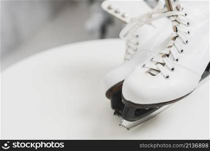 ice skates round table