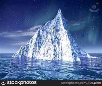 Iceberg. Abstract eco backgrounds for your design